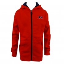 Under Armour Storm Cotton Boys' Full Zip Hoody Orange