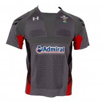 Under Armour WRU Junior Replica Away Jersey Grey