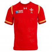 Under Armour WRU Men's RWC Home Authentic Jersey Dark Red