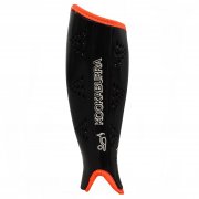 Kookaburra Viper Shinguards Black with Orange