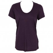 Voop Shortsleeve Dri-Blend Women's Running Tee Purple