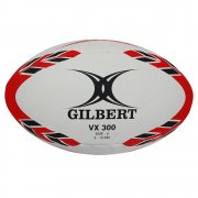 Gilbert Vx300 Trainer Rugby Ball Red Size 5