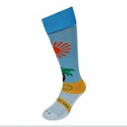 Life's A Beach Socks Blue Large (7-11)