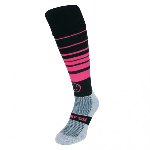 WackySox Raspberry Ripple Socks Black Large