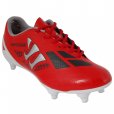 Warrior Gambler II Clash Soft Ground Junior Football Boots Red