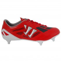 Warrior Gambler II Clash Soft Ground Senior Football Boots Red