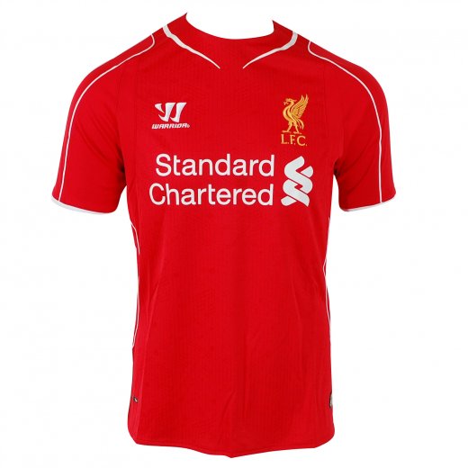 Warrior Liverpool FC Home Adult Replica Jersey Red