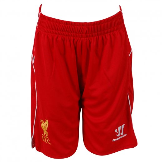 Warrior Liverpool FC Home Junior Replica Shorts Red