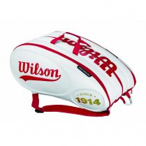 Wilson 100 Year Tour 15 Tennis Racket Bag White