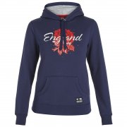 Canterbury Women's England Red Rose OTH Hoody Blue