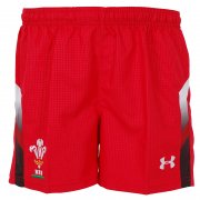 WRU Men's Replica Home Shorts Red