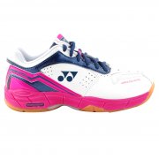 SHB SC4LX Women's Indoor Trainers White with Pink & Blue