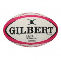 Gilbert Zenon Trainer Rugby Ball Pink Size 3