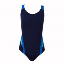 Zoggs Brisbane Crossback Women's Swimming Costume Blue