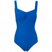 Zoggs Ella Scoopneck Women's Swimming Costume Blue