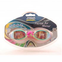 Zoggs Fusion Air Gold Mirror Swimming Goggles