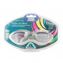 Zoggs Fusion Air Mirror Senior Goggle Black