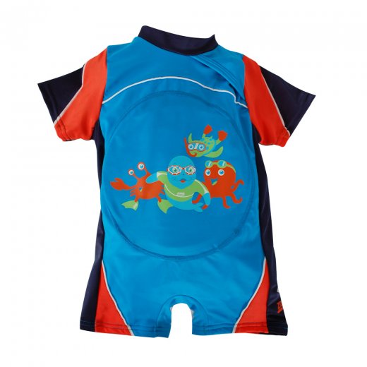 Zoggs Swimfree Floatsuit Boys Blue