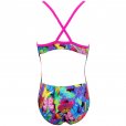 Zoggs Wings Bella Crossback Girls' Swimming Costume Multi